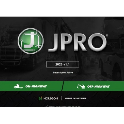 J-PRO Professional Truck Diagnostic Software 2026 V1