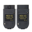 V2026.03 VAG COM VCDS HEX V2 Intelligent Dual-K & CAN USB Interface for VW AUDI Skoda Seat