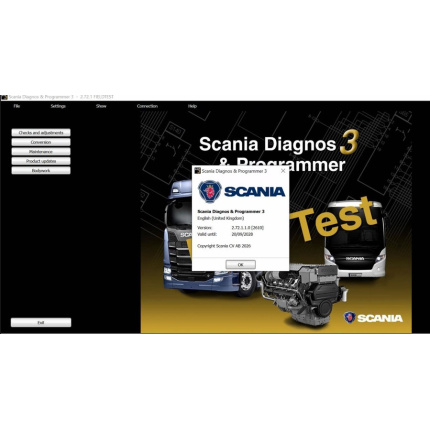 SCANIA SDP3 MARINE & INDUSTRIAL Latest Software V2.72.1 [2026.09]