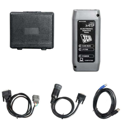 Original JCB Heavy Duty Truck Diagnostic Tool JCB Electronic Service Tool with JCB ServiceMaster 4 V25.01 or V26.09