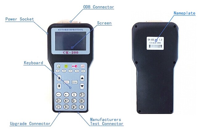 CK200 Auto Key Programmer -1