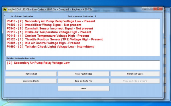 Opcom OP-Com 2010 V Can OBD2 for OPEL Firmware Software  Display 6