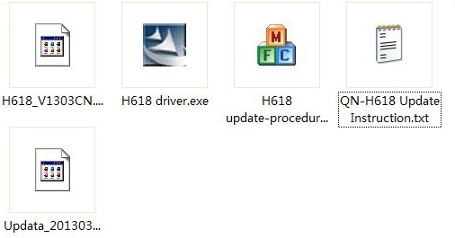 files for H618 Remote Controller